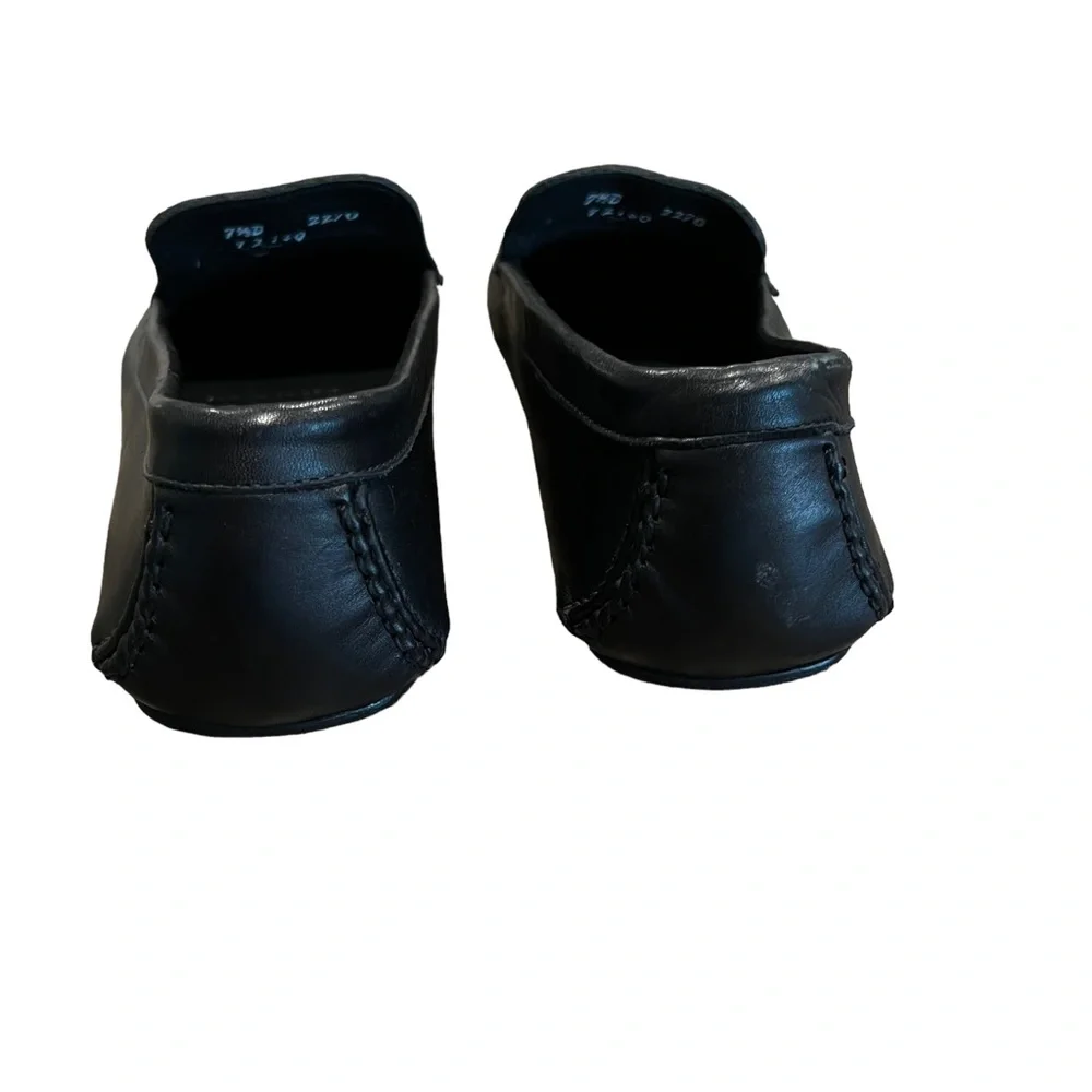 Allen Edmonds Super Sport Black Leather Slip-On Loafers Men's 7.5 NWOB Comfort